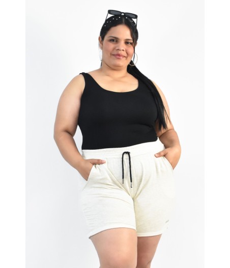 SHORT MARINA MELANGE