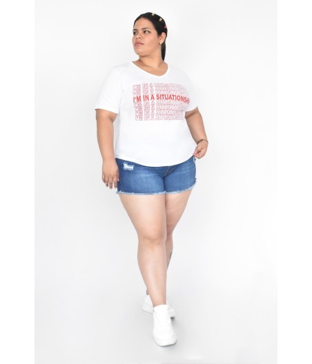 POLO IM SITUATION SHIP BLANCO
