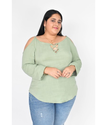 BLUSA MANHATTAN VERDE