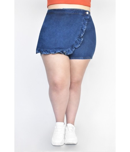 SHORT JEAN FALDA MINERVA