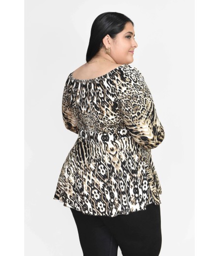 BLUSA GAVIOTA PANTERA