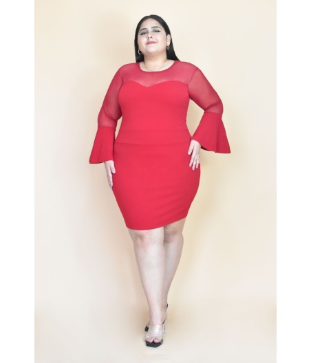 VESTIDO BARBARA VINO