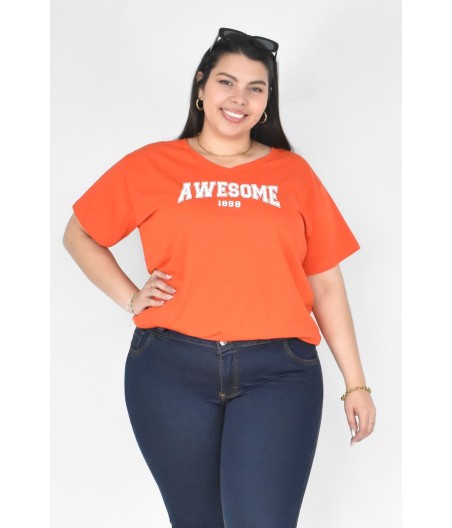 POLO AWESOME NARANJA