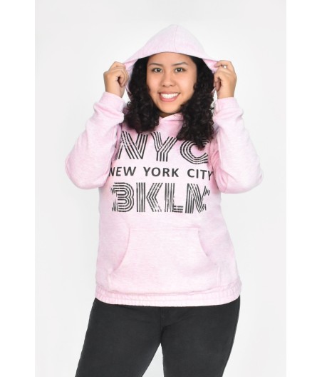 POLERA NEW YORK CITY ROSADO