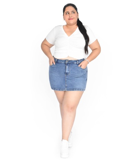 FALDA SHORT JEAN ANGIE