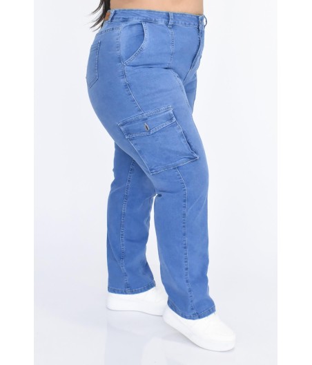 JEAN STRAIGHT LINE CARGO