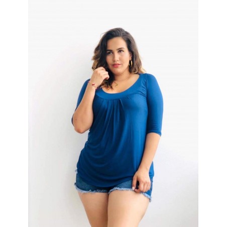 POLO BEBE AZUL ACERO