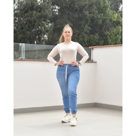 JOGGER CELESTE
